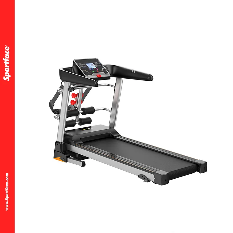 Sportface household silent shock-absorbing multifunctional folding treadmill