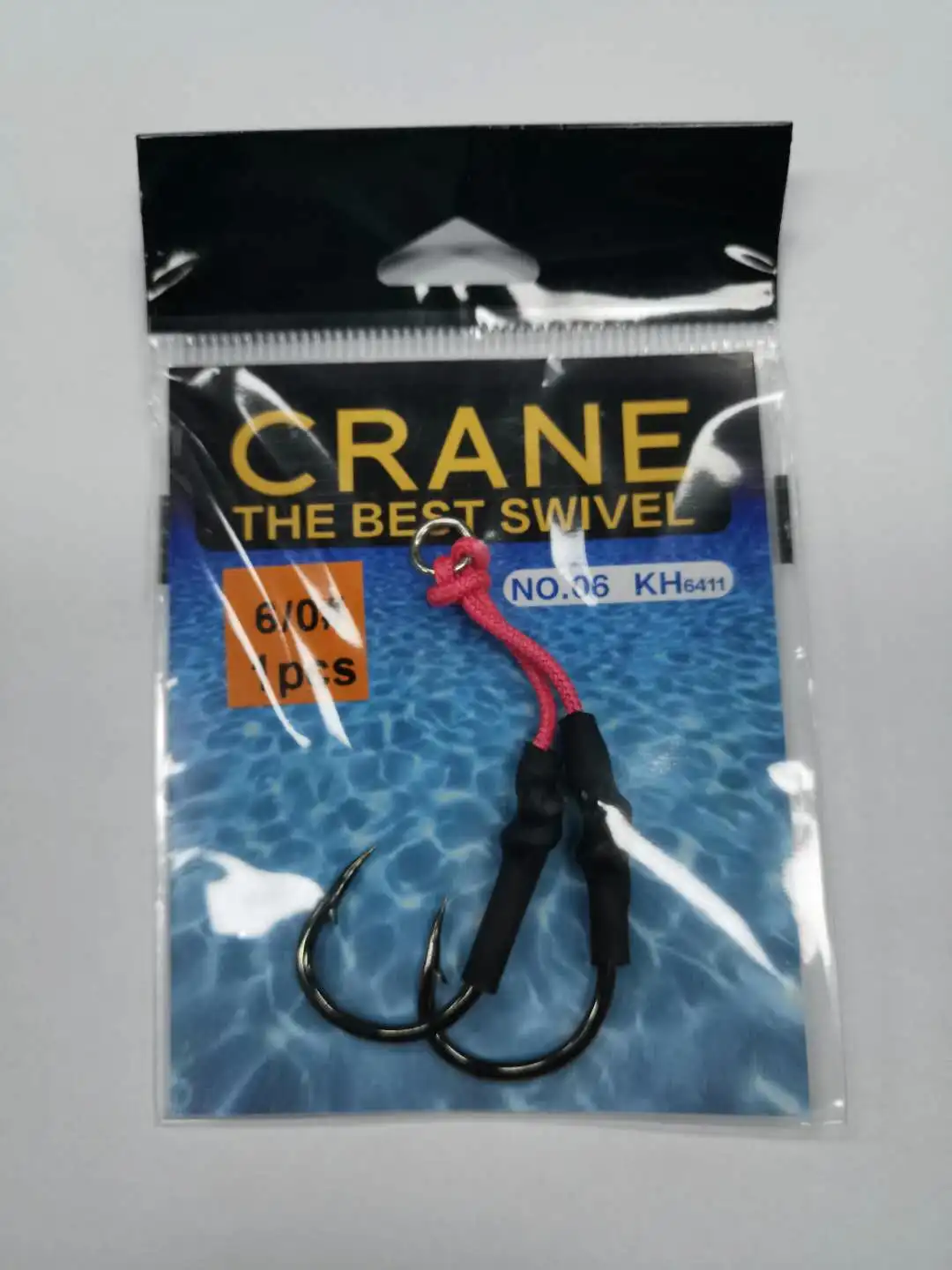 Качественное кольцо из нержавеющей стали Amazon, Высокоуглеродистый крючок для джиггинга, двойные вспомогательные прочные рыболовные крючки