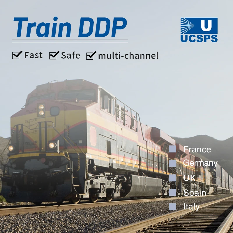 Railway forwarding agent ddp logistics service from China to Poland Germany
