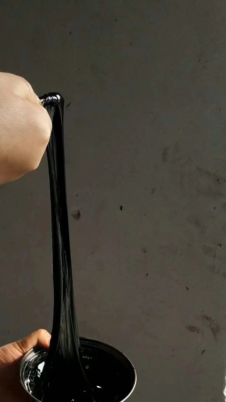 Black Non Curing Rubber Asphalt Waterproof Coating Bitumen Waterproofing Materials