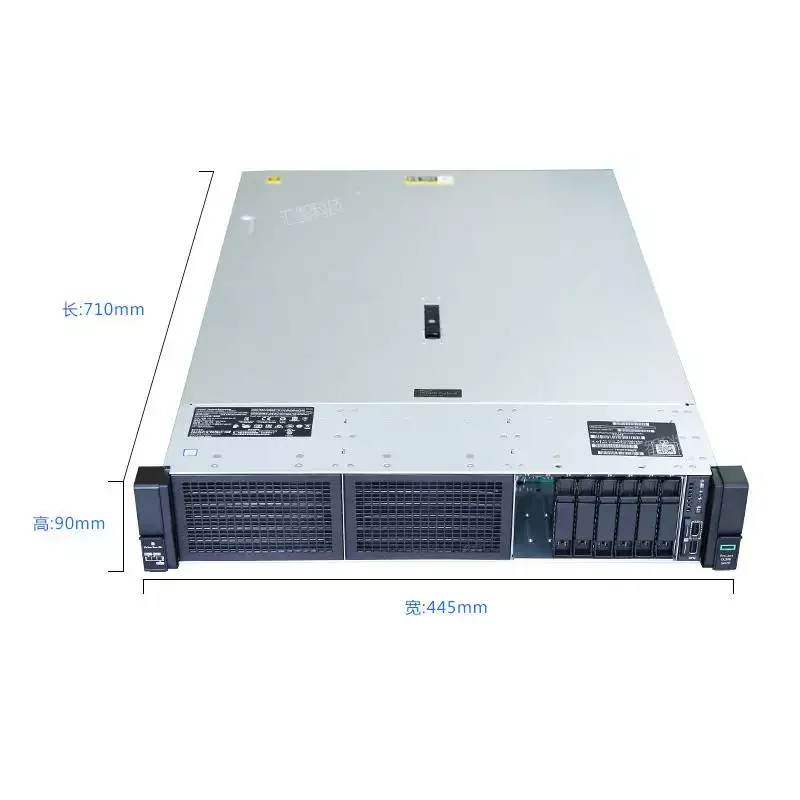 Hp 2U Rack HPE Server DL380 G10 4208 16g P408i-a 500W HP Server Gen10 8sff 2.5 3.5 Disk For