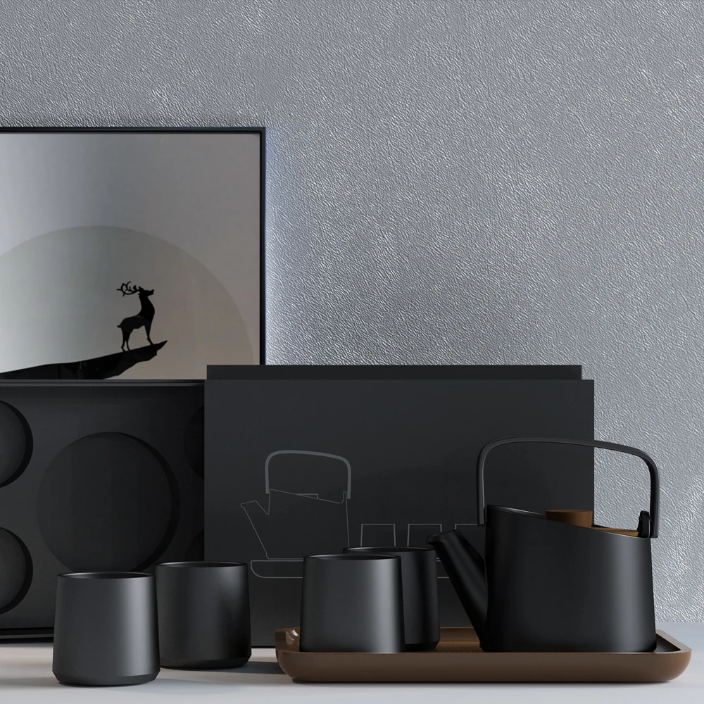 DHPO Hot Selling 800ml Ceramic Tea Pot with Wooden Lid Heat Resistant Reusable Teapot with SLS Infuser and Plastic Handle