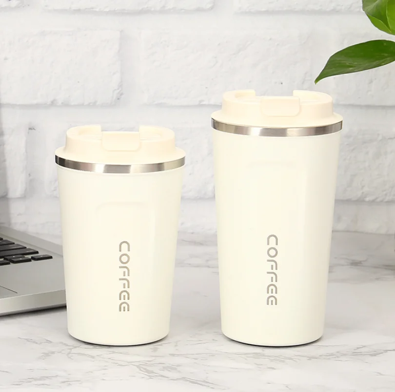 12oz Double Wall Stainless Steel Vacuum Insulation Coffee Mug with Leak proof Lid, wholesales Keep beverage hot cold coffee cup