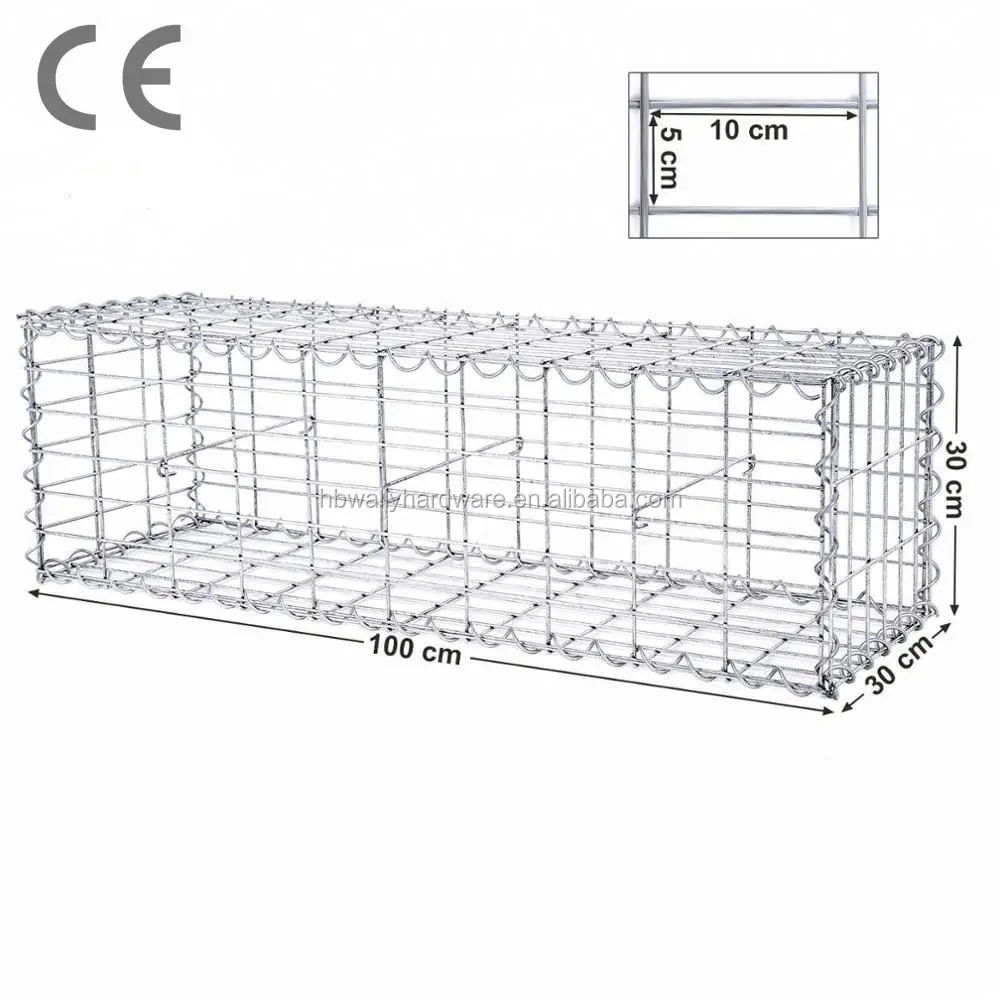 Dip Zinc Galvanized Welded Cloture gabion fence