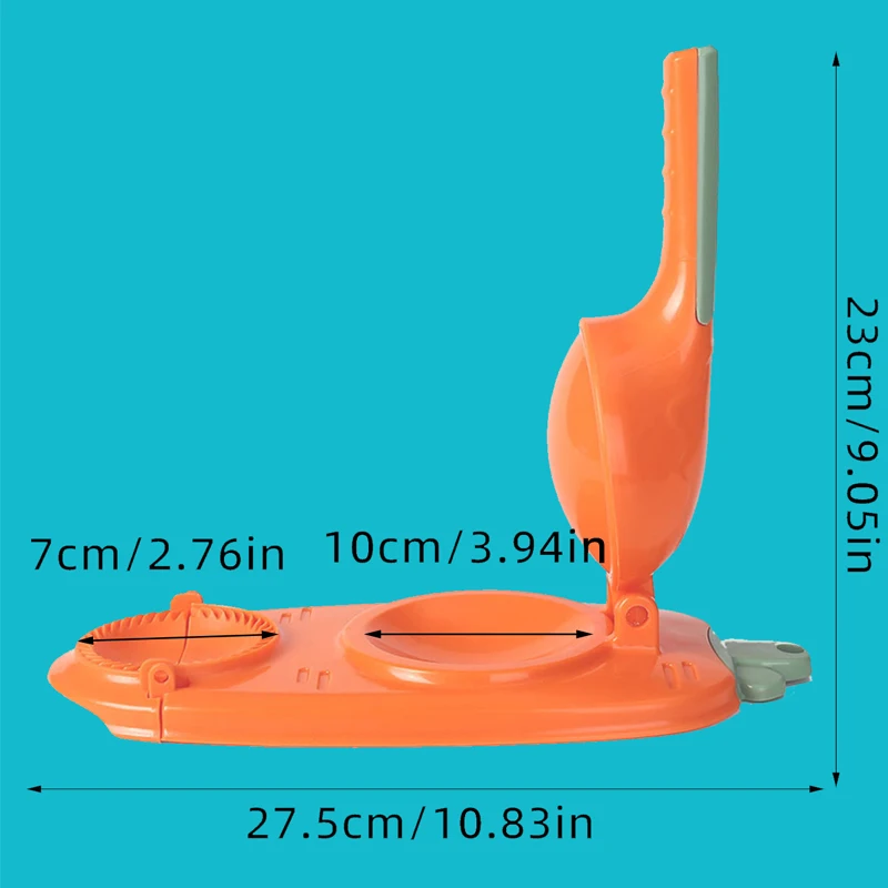 Новое поступление 2023 кухонные гаджеты новогодний инструмент пластиковая машина «сделай сам» ручная 2 в 1 устройство для вареников пресс
