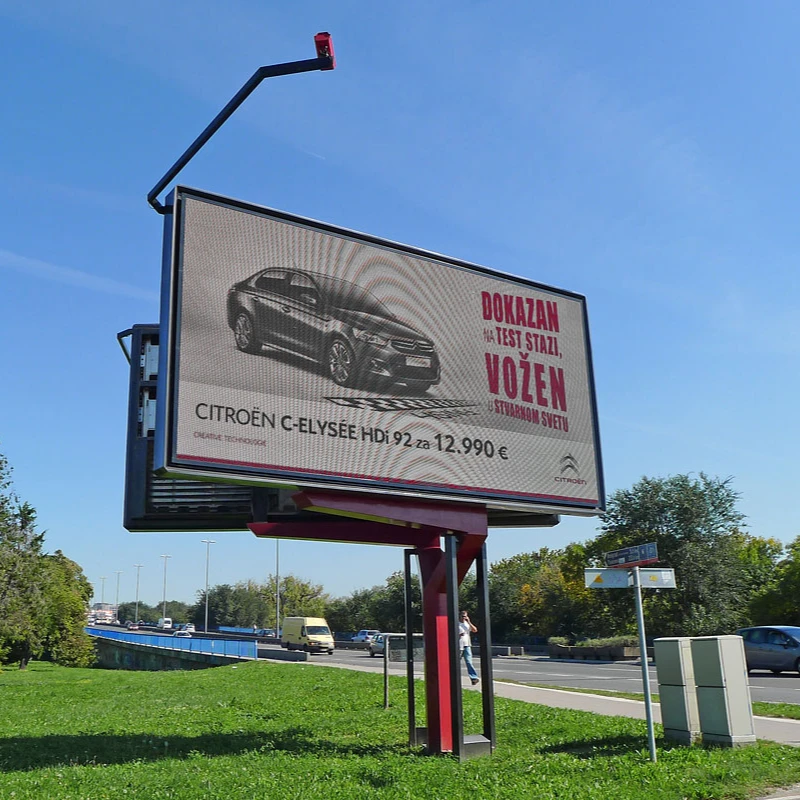 Large P5 P6 P8 P10 LED Display Screen Pantalla Full Color Outdoor Advertising Led Billboard