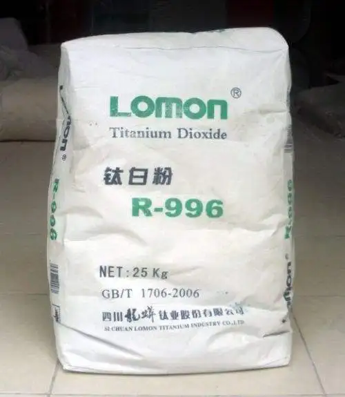 Диоксид титана r996 lomon белый пигмент Рутил tio2 диоксид рутиловая