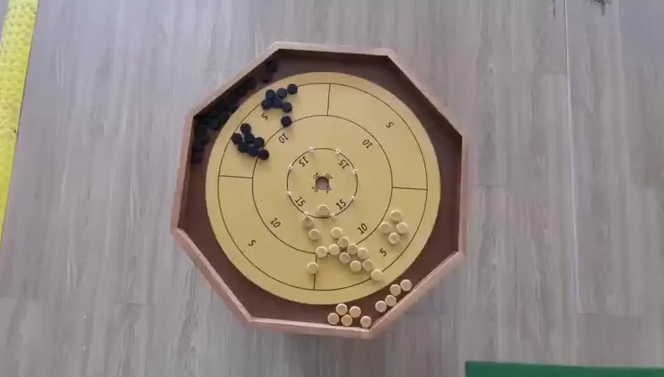 Новые настольные игры crokinole деревянные sling puck диски Классическая ловкость