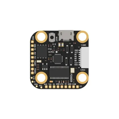 JinTeng Factory FPV Drones Accessories  Foxeer Mini F722 V4 Pro FPV Flight Controller 20*20mm Build-In Pit PASS