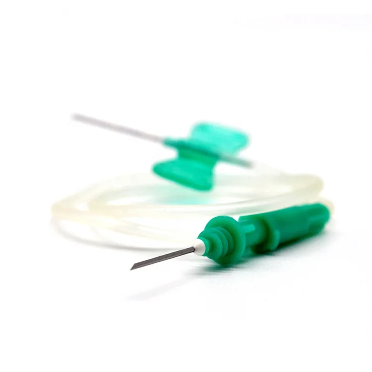 CE Approval medical disposable type  draw for 23g vacuum butterfly blood collection needle