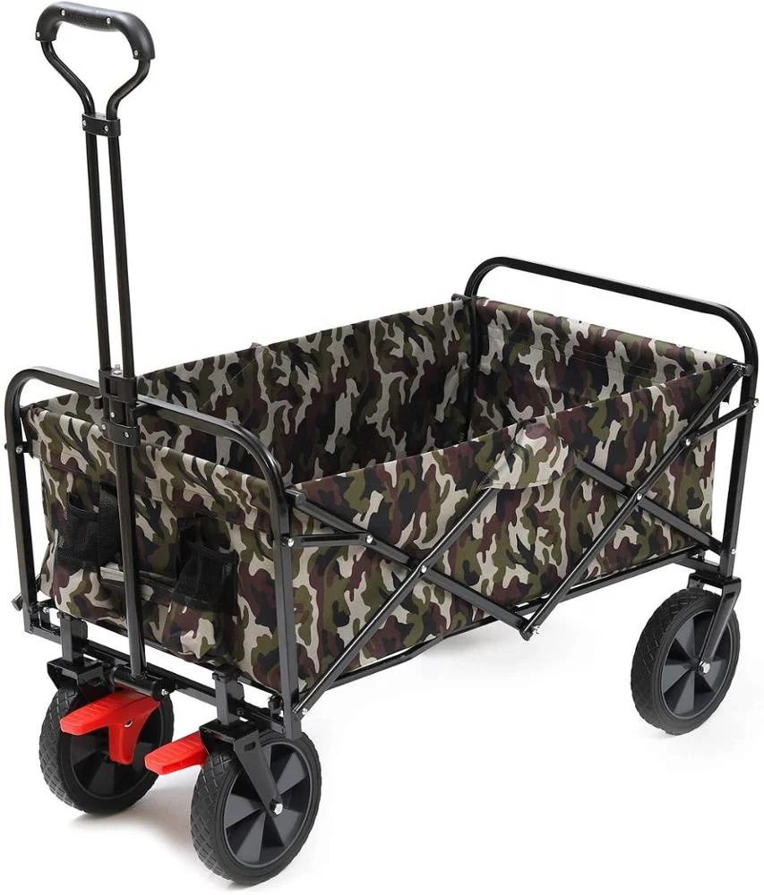 
Индивидуальные Быстрое открытие шаги утилита ферма Сад Пикник складной безопасности Wagon электронной ручной тележки 