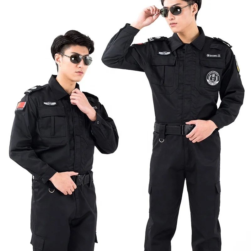 Black Guard Combat Uniform/smuralor Guard 20 Sets Summer,summer S-3XL Short Sleeve Shirts Security Uniform Jacket for Guard