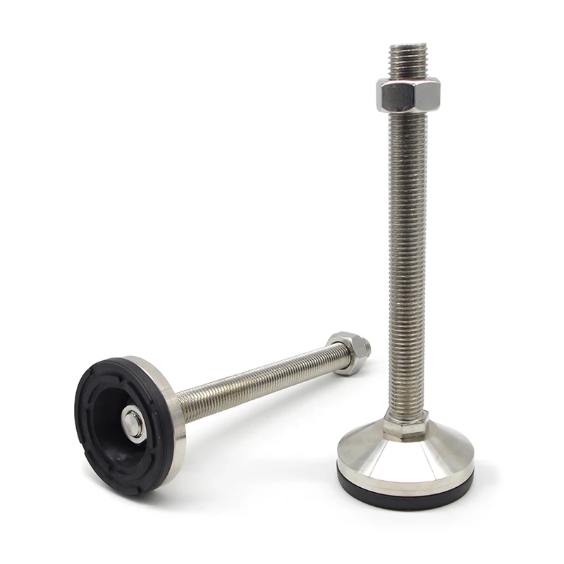 Leveling Mounts 80P-M20*200 heavy duty Leveling Foot adjustable lifting leveler for T-slotted Profile/Workbench Making#7712