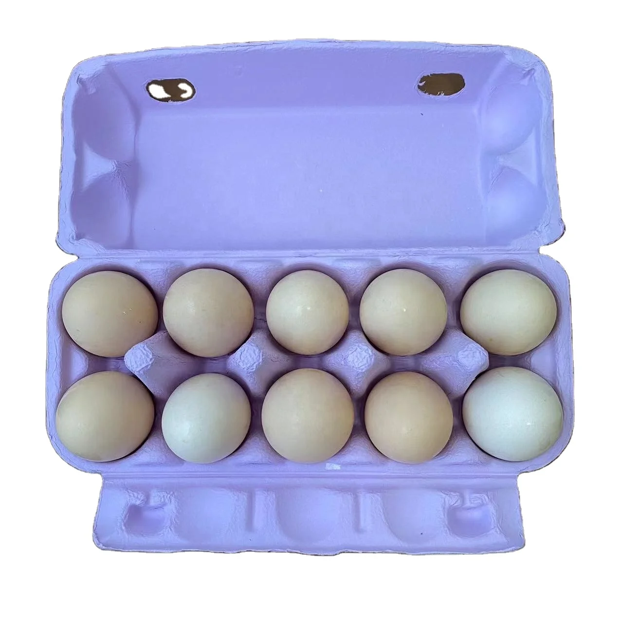 High Quality White Reusable Waste Paper Box Wood Egg Tray Making Pulp Cardboard Trays Packaging Food 30/15/12/10/6 Sizes