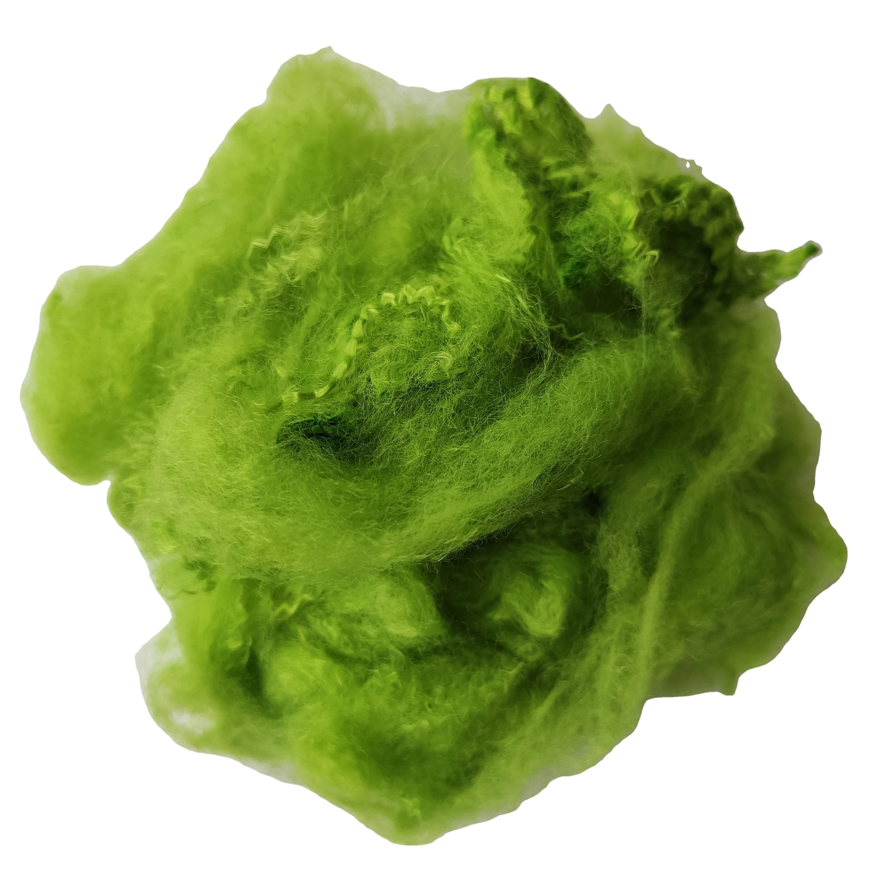 Регенерированное Полиэфирное штапельное волокно твердый несиликонизированный производитель и