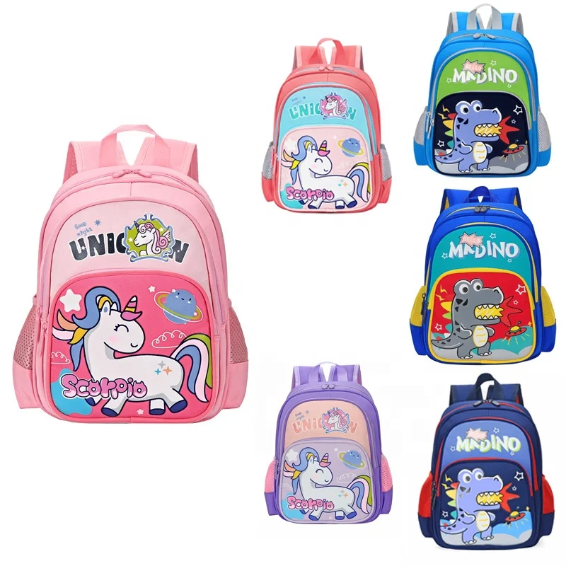 New Models Wholesale Waterproof Large Capacity Beautiful Cute Cartoon Kid Backpack School Bags Manufacturers In Hebei China 2024