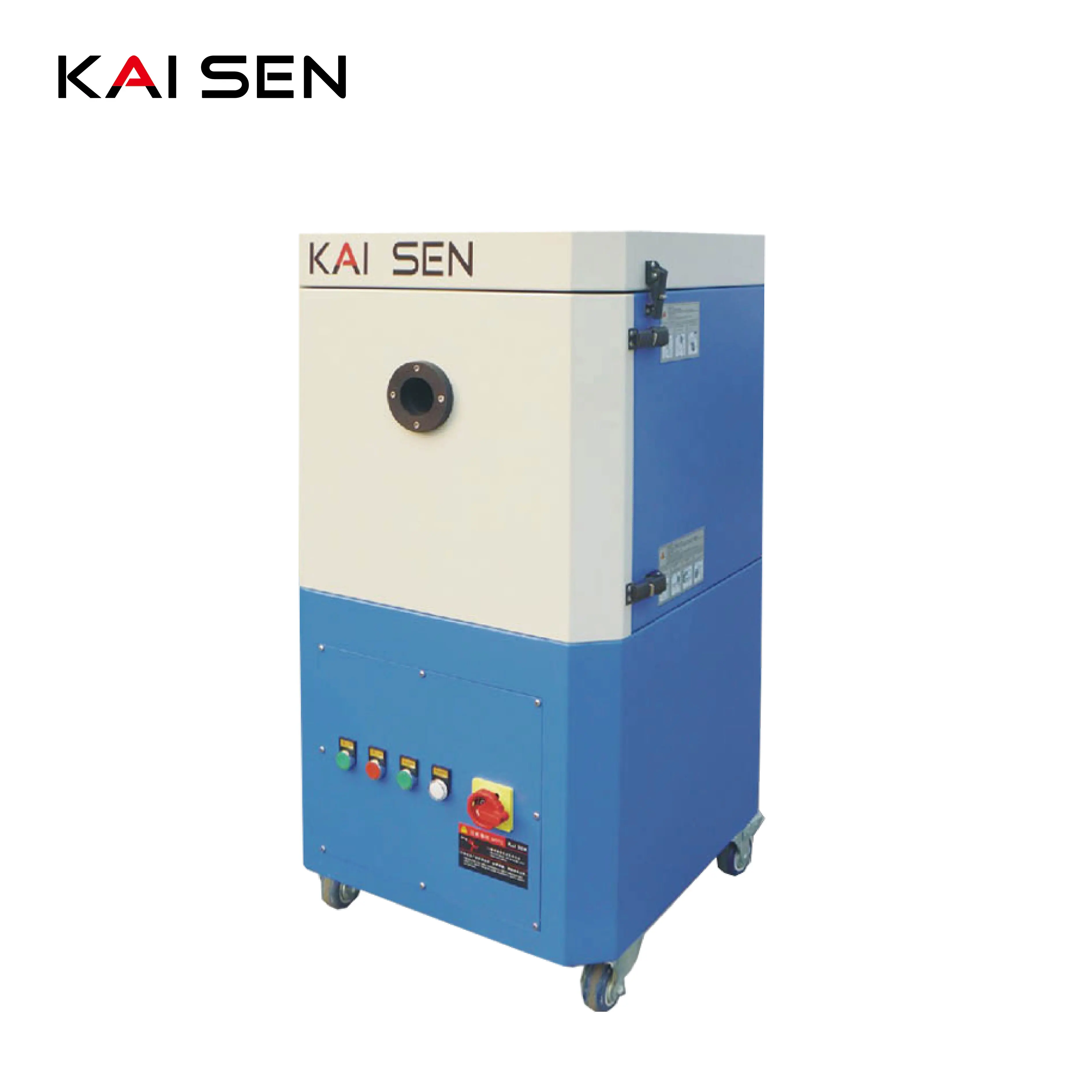 semi-automatic cleaning KSG-1.5A series mobile high vacuum dust collector with intelligent PLC