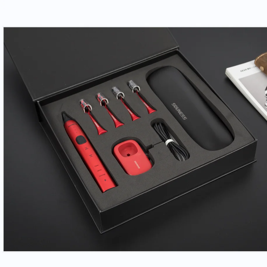 5 modes IPX7 Electric Sonic Toothbrush with smart timer