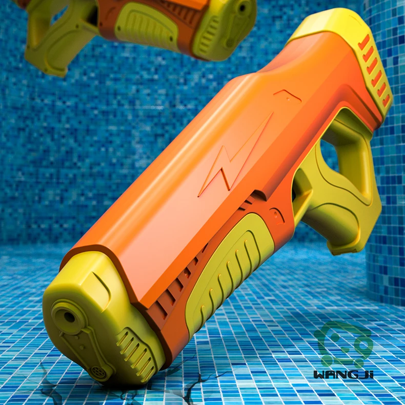 2022 Summer Outdoor Game Toy Electric Rechargeable Powerful Long-range Shooting Electric Water Gun For Kids Adult