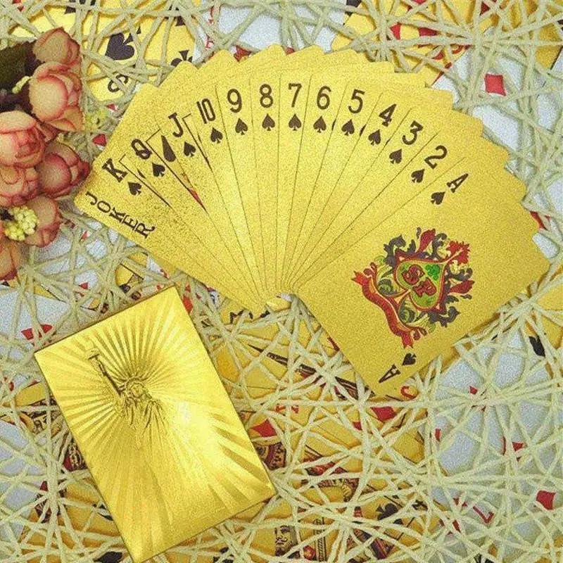 custom waterproof black pvc plastic playing cards gifts blank poker cards manufacturer