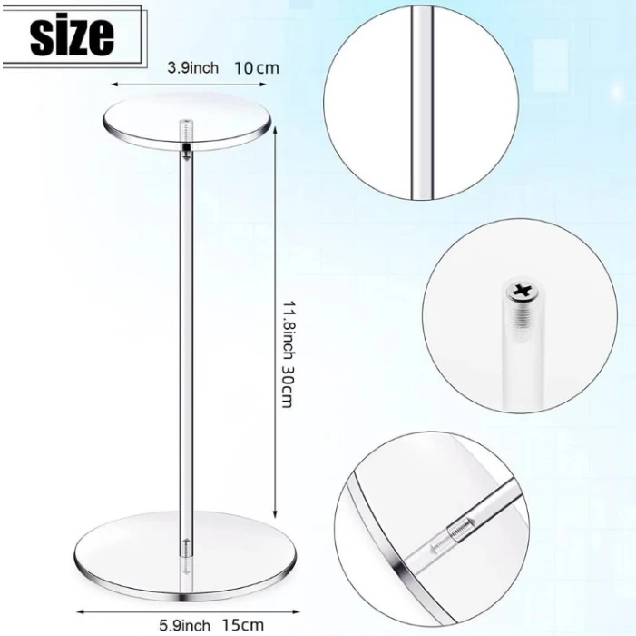 factory custom hot sale acrylic display for hat