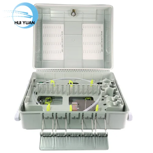 T72A 72 ports FTTH Terminal Box With 1X64 PLC Splitter Distribution Box
