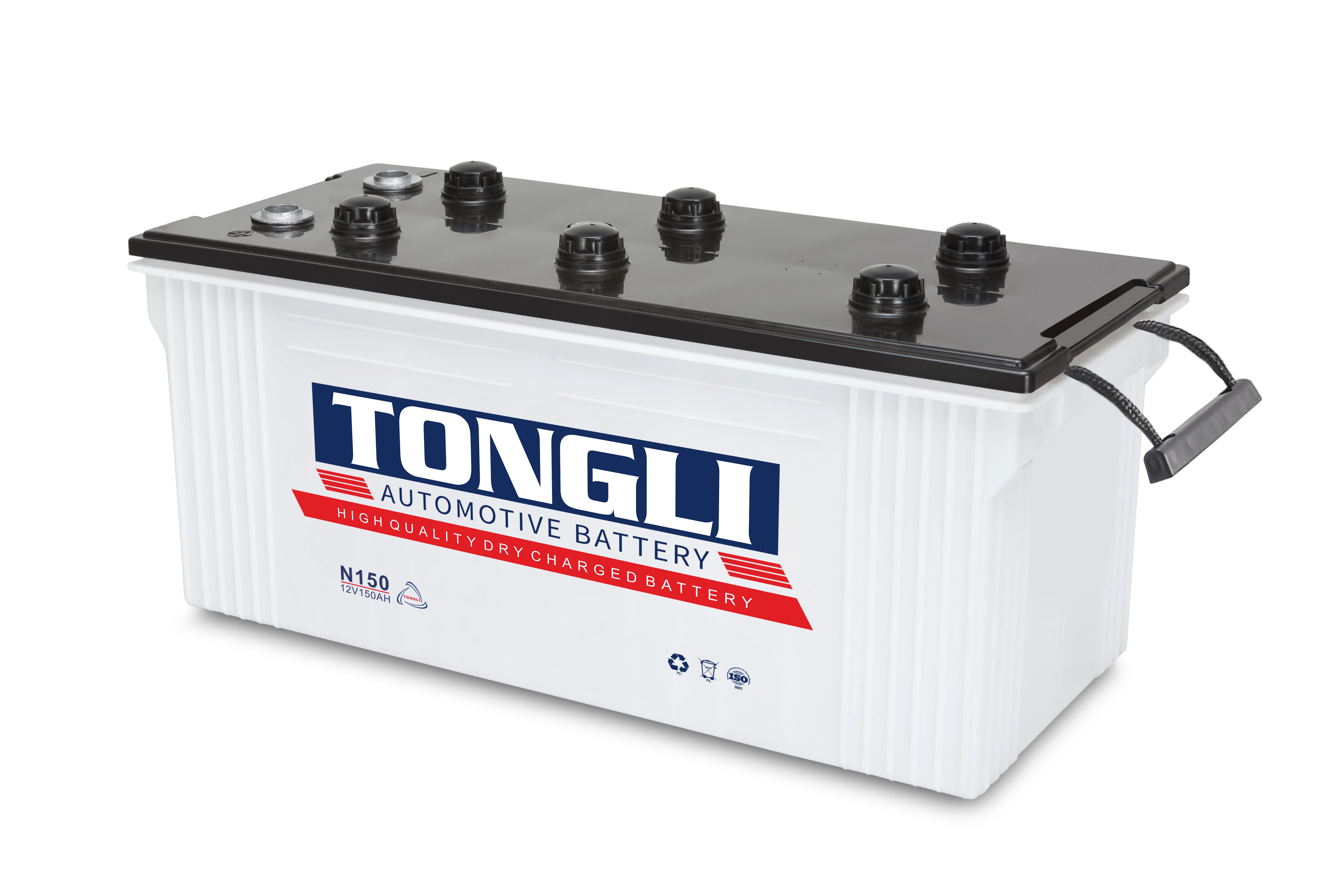 
Commercial N150 Dry 12V 150Ah 150amp heavy duty maintenance free 145G51 sealed mf lead acid big truck battery price 