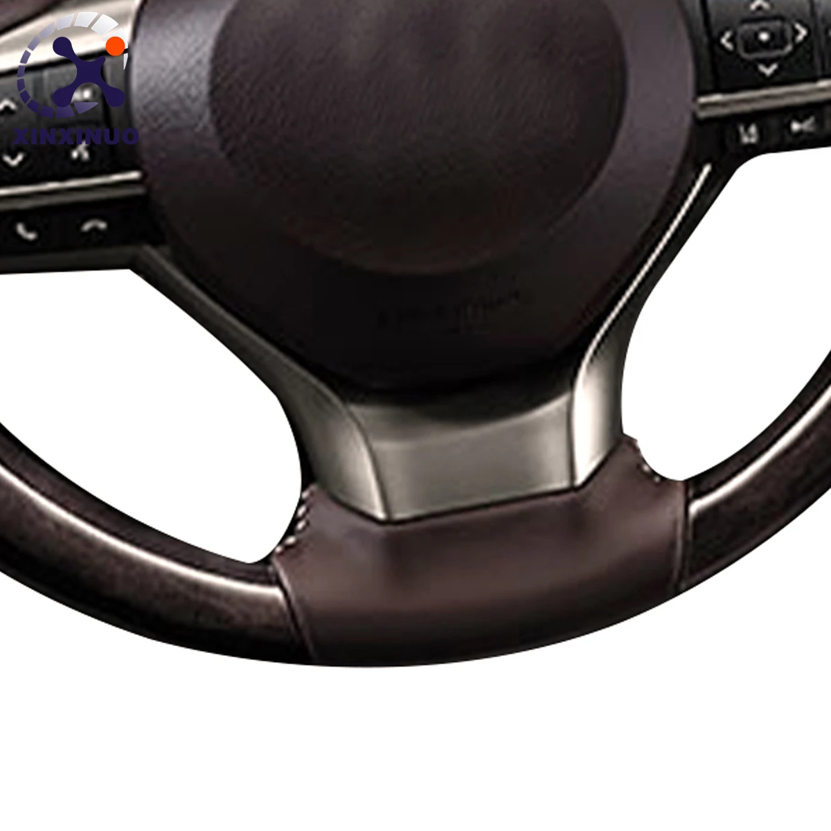 Hot sales leather steering wheel for LEXUS RX350 Toyota Alphard LX570 GX460