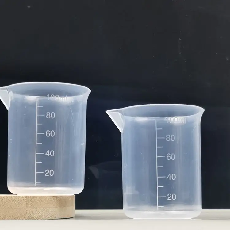 50ml 100ml 250ml 300ml 500ml 1000ml Plastic Measuring Beaker for laboratory