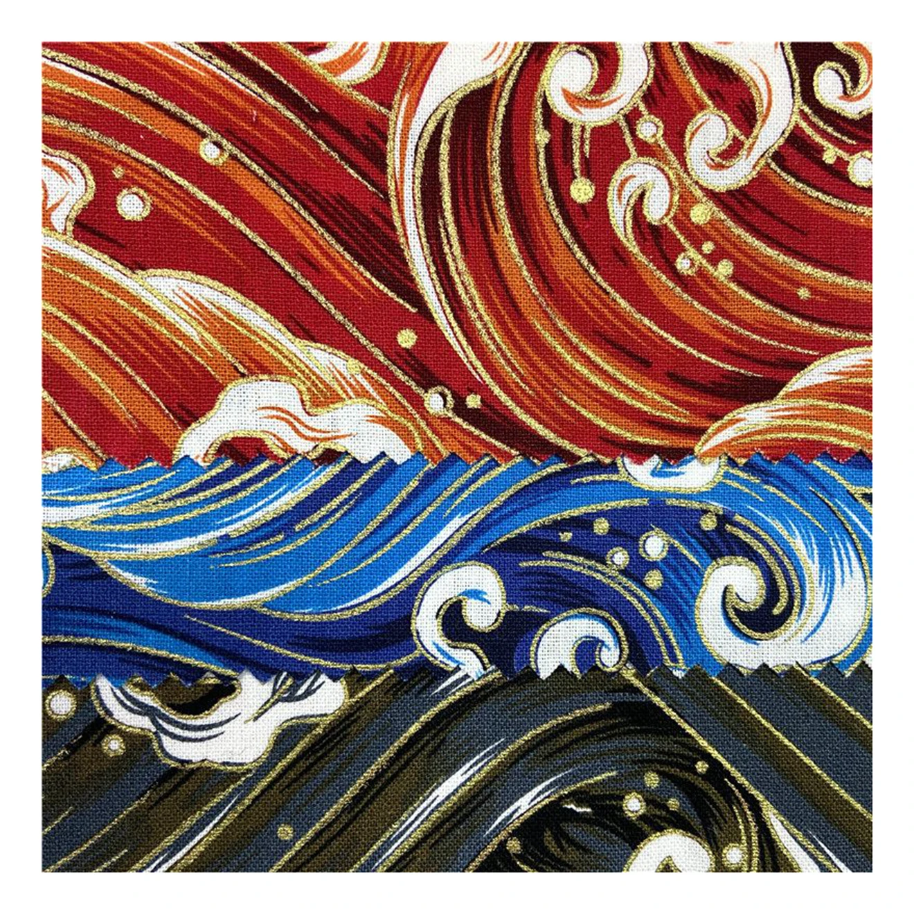 Shaoxing Clothing 100% cotton fabrics wedding festival drill fabric printed for home textile
