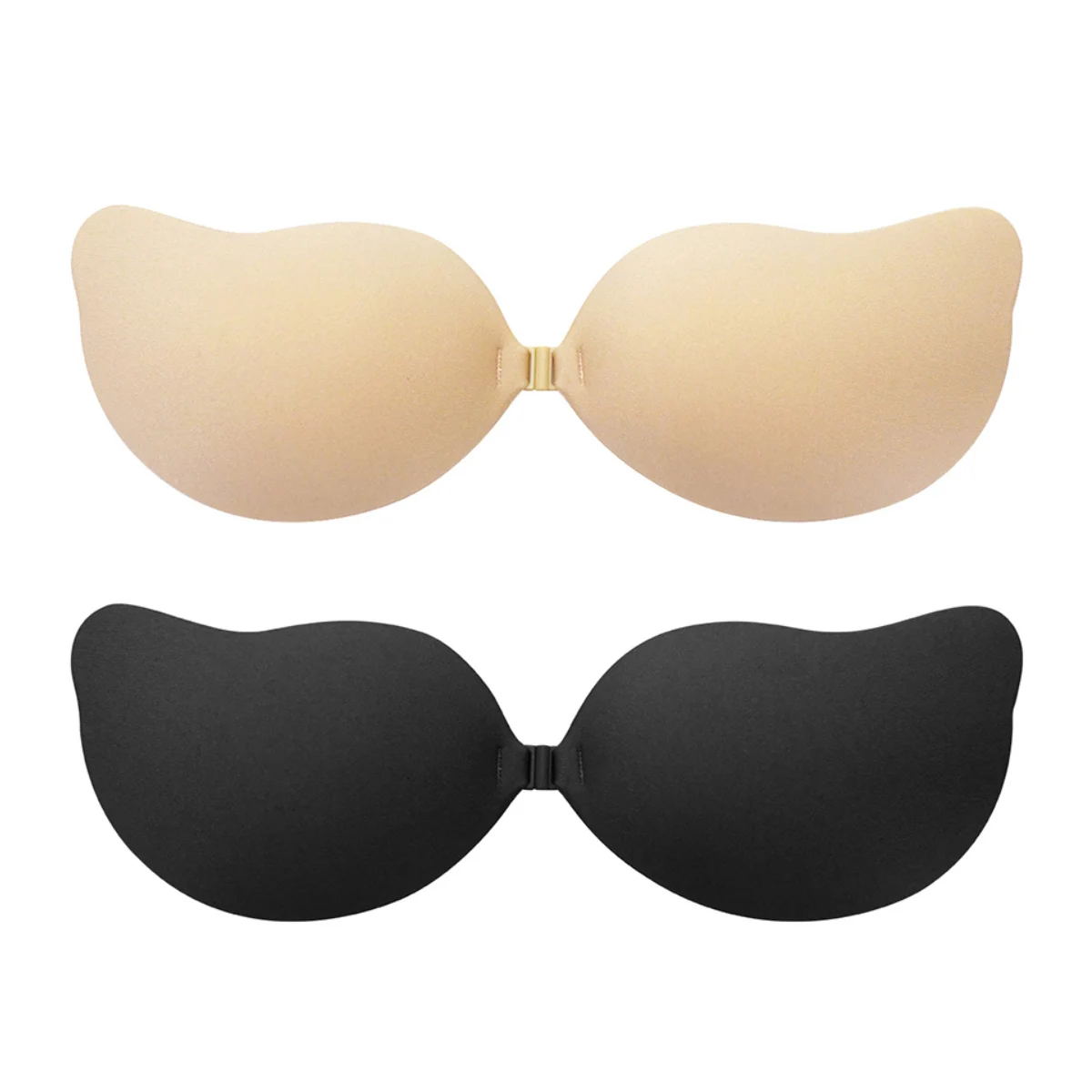 Nipple Covers Lift Strapless Sticky Push up Reusable Silicone Tape Bra Invisible Adhesive Bras for Women
