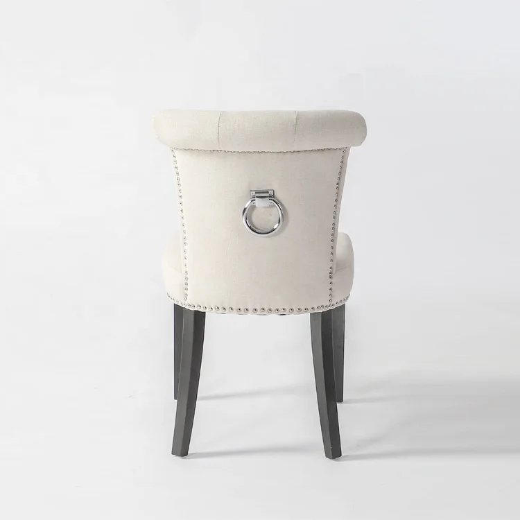New Modern Button design Fabric Dining/ Living / Hotel Ring back chair (KY-3205)