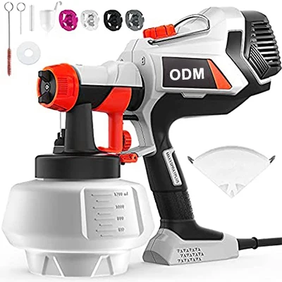 Высокопроизводительный гравитационный пистолет-распылитель Coofix мощный распылитель краски для автомобиля сада