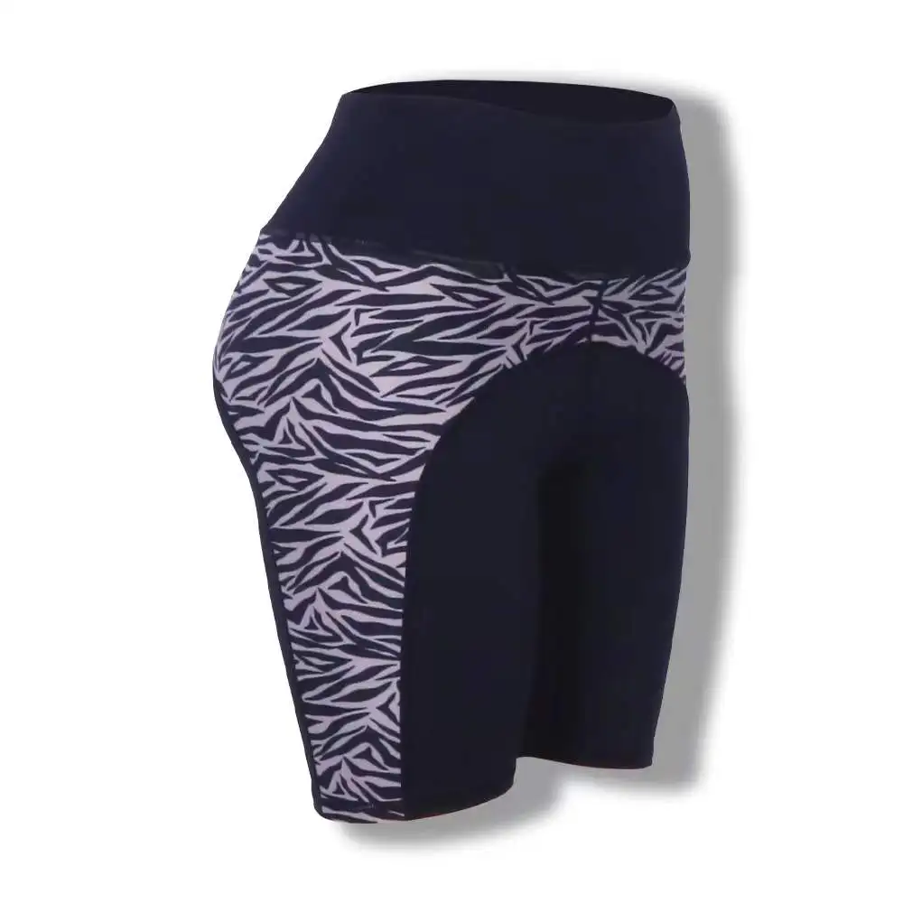 NVGTN Supplier Wholesale Women Yoga Shorts Running Gym Workout  zebra Sublimated Yoga Shorts Spandex Short Pants