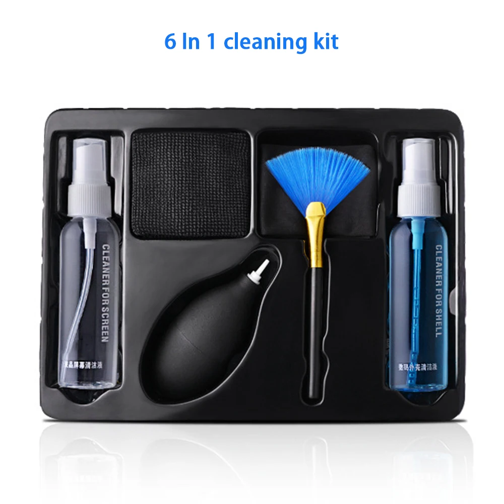 6 в 1 набор для очистки экрана ipad ноутбука мобильного телефона камеры