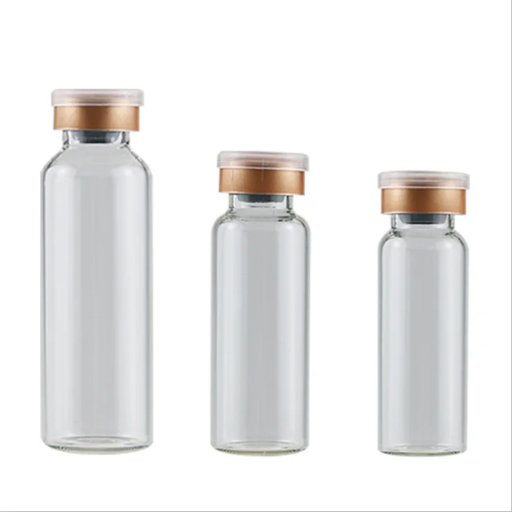 Crimp Neck and Screw Neck 3ml 5ml 7ml 15ml 10ml 20ml 30ml Medicine Glass Bottle Glass Vials