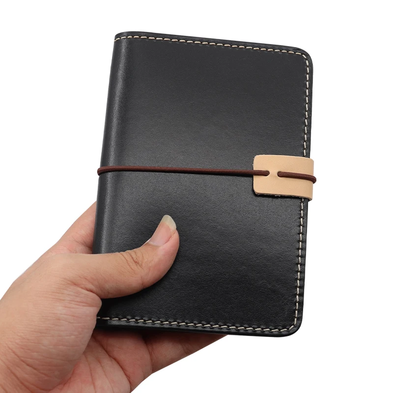 Customized leather passport holder slim travel passport covers genuine leather passport holders