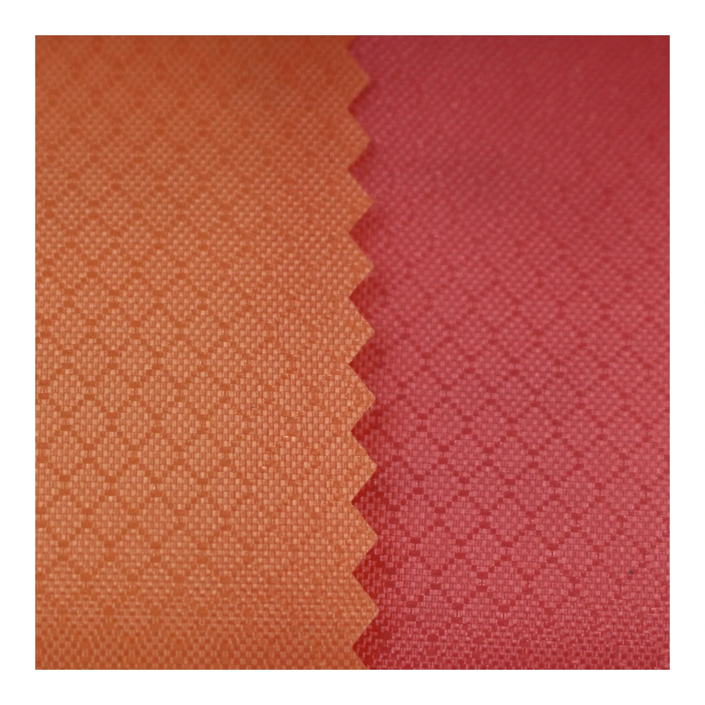 210D small prismatic pattern grid nylon fabric with PU coated