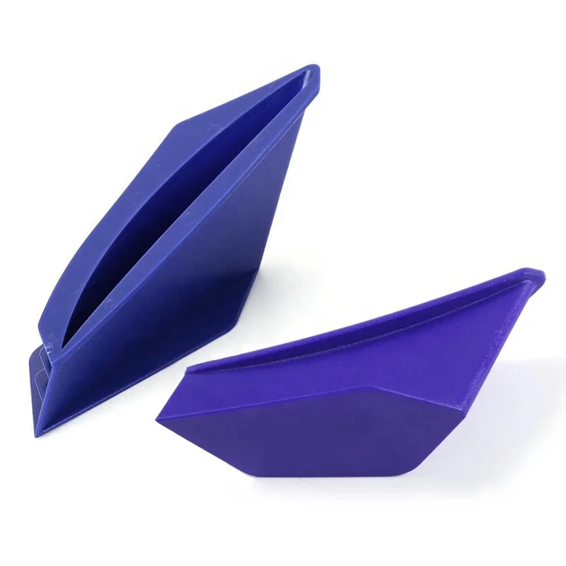 White/Black/Blue/Red Plastic Curve Motorcycle Dynamic Winglet Aerodynamic Wing Kit Universal for Honda/Yamaha/Suzuki/Kawasaki