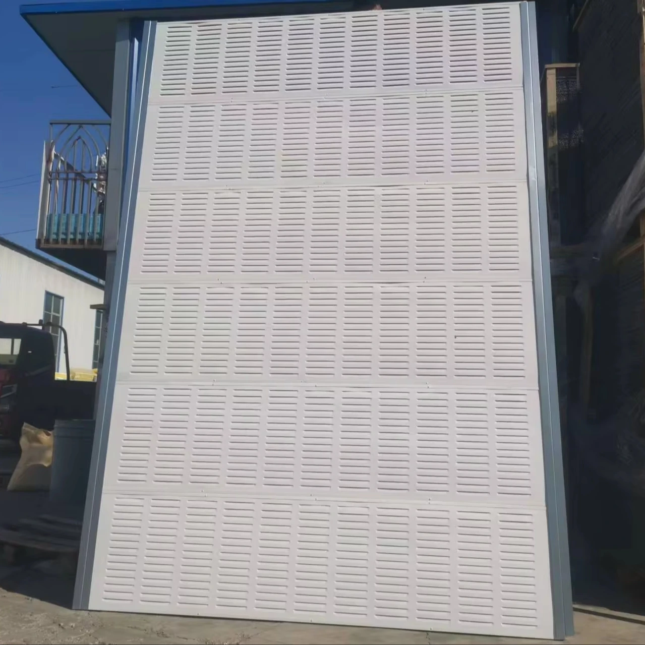 Singapore recycle Portable metal Noise Barriers for construction Sound Control Barriers