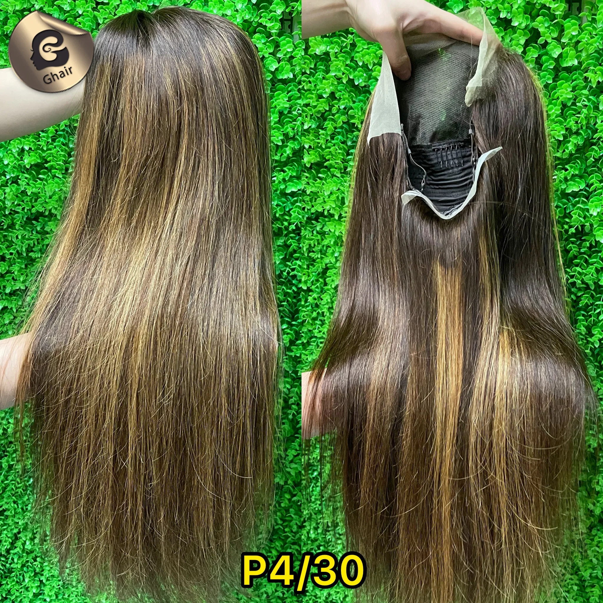 
Free sample ombre honey blonde human hair wig 13x4 transparent lace wigs brown with highlights lace front wig human hair 