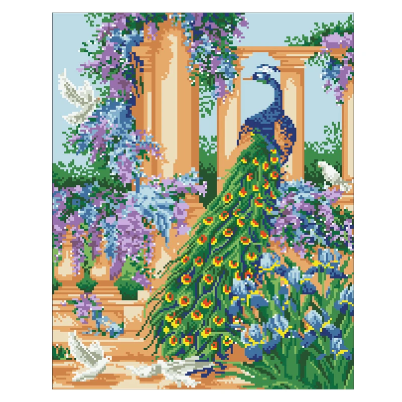 Modern Decor Accessories Home Cross Stitch Set Diy Masonic