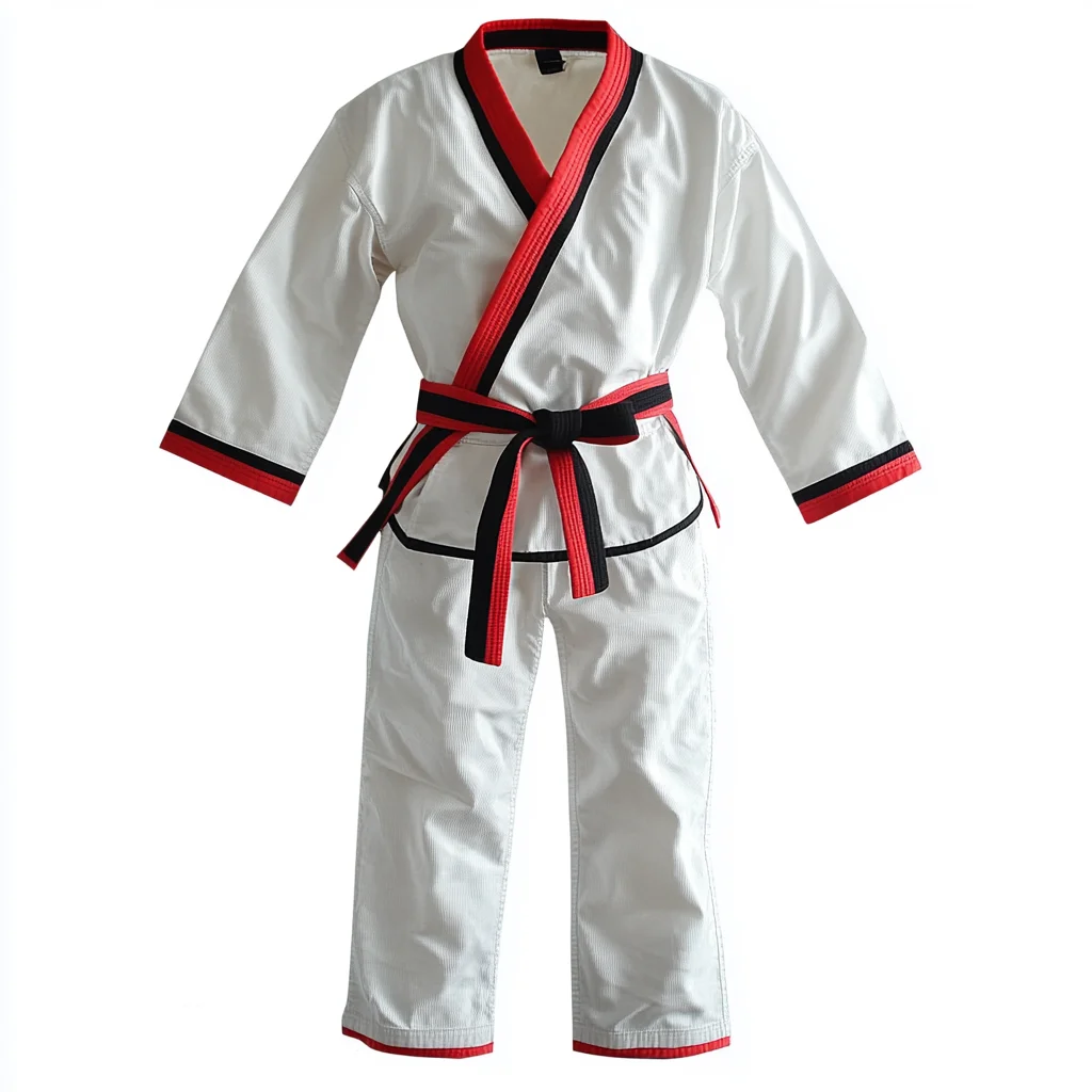 Ali baba online store karate competition and training White Twill canvas karate suit wkf