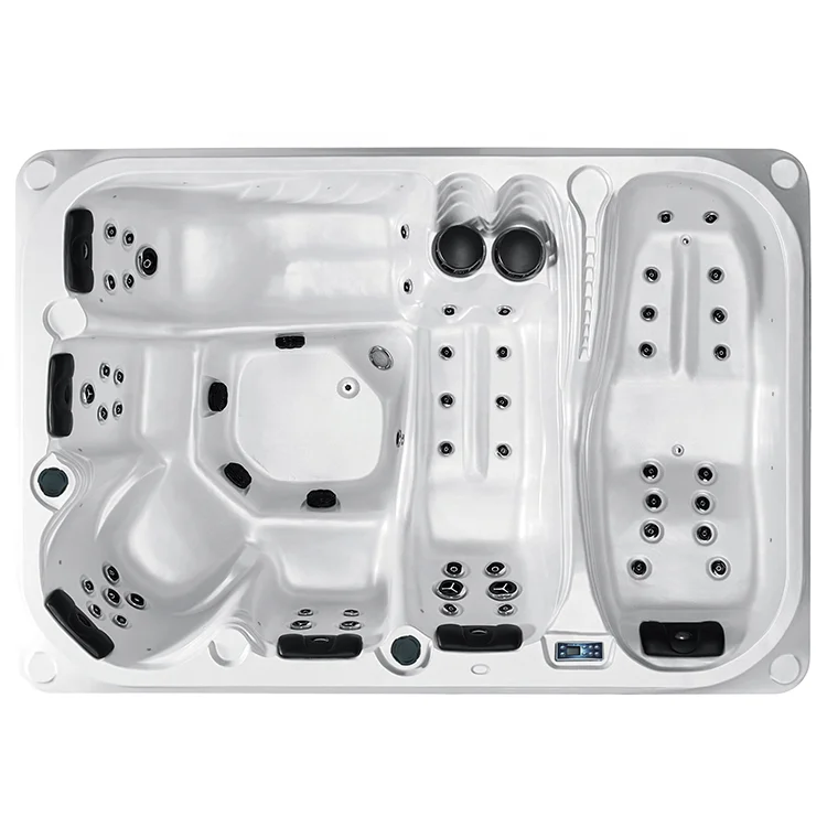 New Design Balboa Family 6  People Massage Outdoor Smart Whirlpool Massage Spa Hot Tub