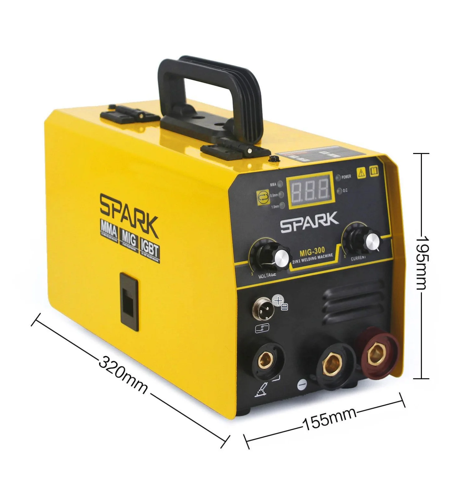 Factory Customized MIG300 Two-in-One 220V Small Electric Welding Machine for Stainless Steel Use Welding Machine