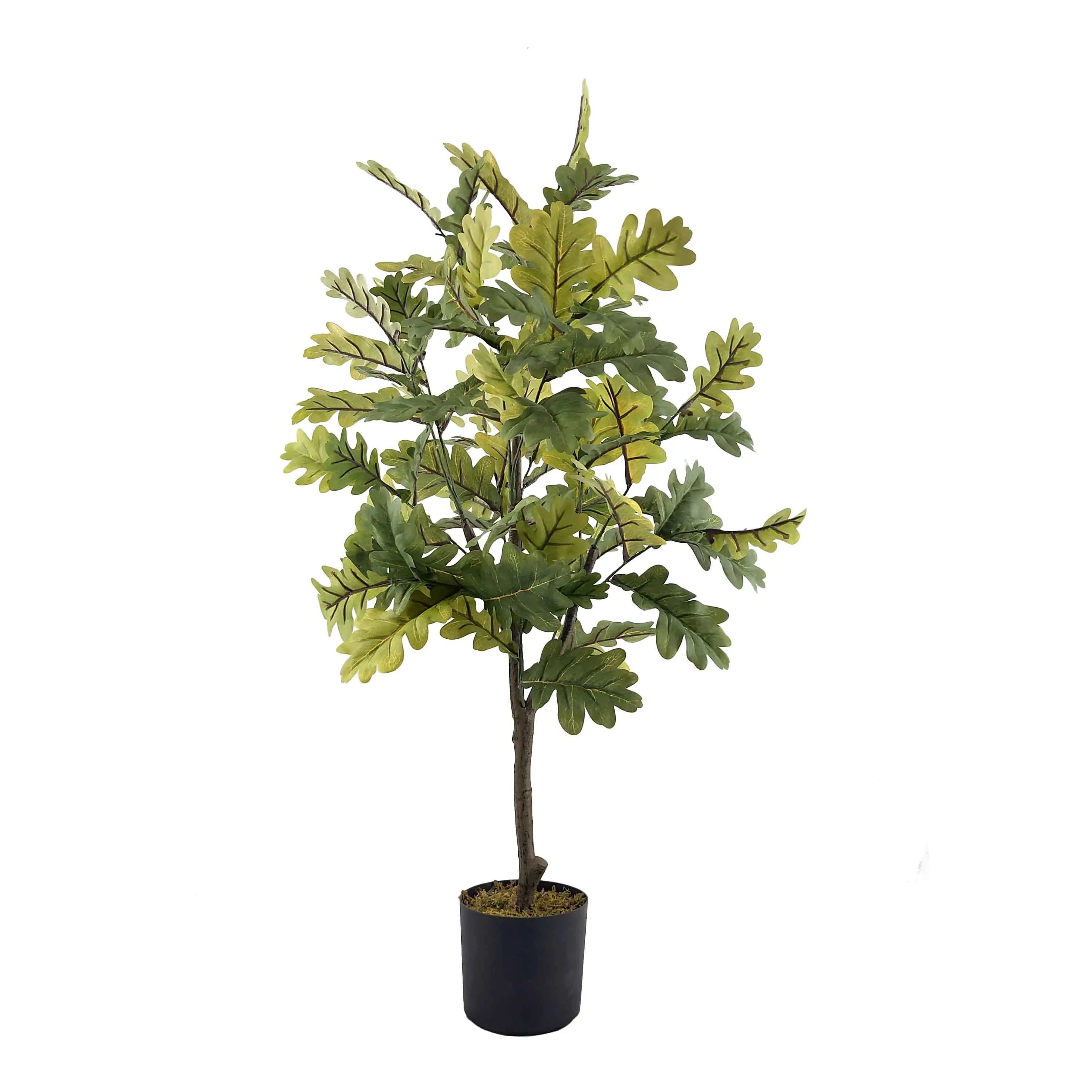 Artificial Plants  For Home Wholesale Eco-friendly artificial fern Large Leaf For Wedding Decoration Most popular wedding party greenery