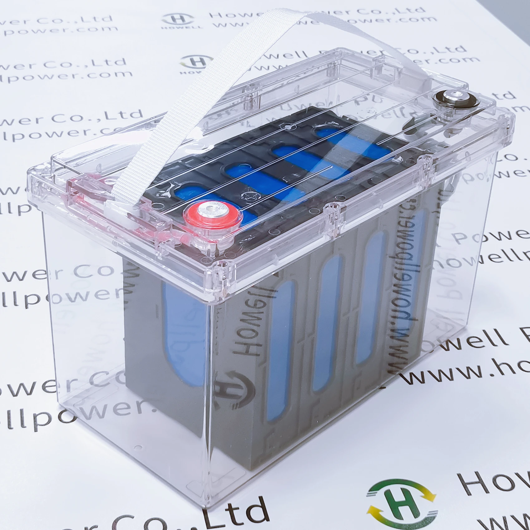 Customized Housing Transparent Shell 12V 24V 100Ah 200Ah 300AhLiFePO4 Battery lithium ion batterie