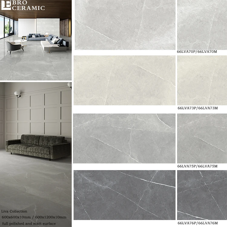 Foshan tiles 24x24 matt finished shower floor tiles bathroom tiles and marble floor  66LVA70P