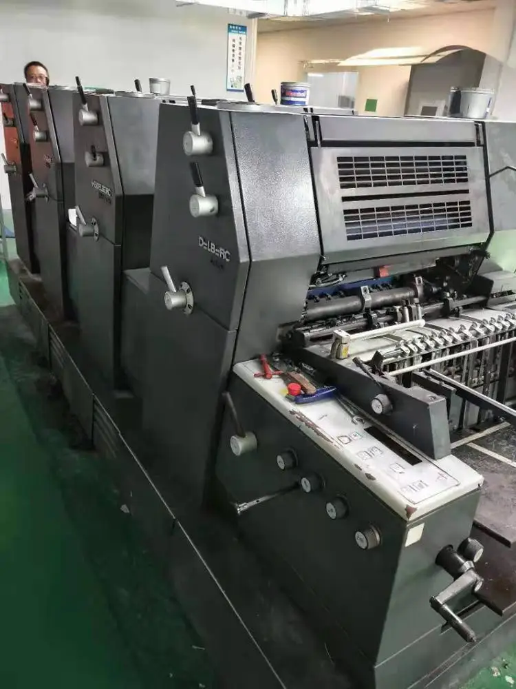 
efficient flyer USED GTO offset printing machine 