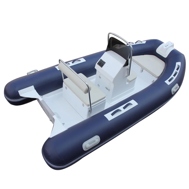 CE 12ft RIB360 Orca PVC Hypalon Rigid Fiberglass Hull Inflatable Boat For Rowing